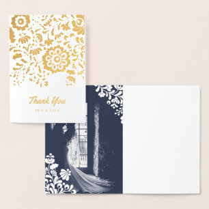 Mexican Embroidery Personalised Inside Photo Card