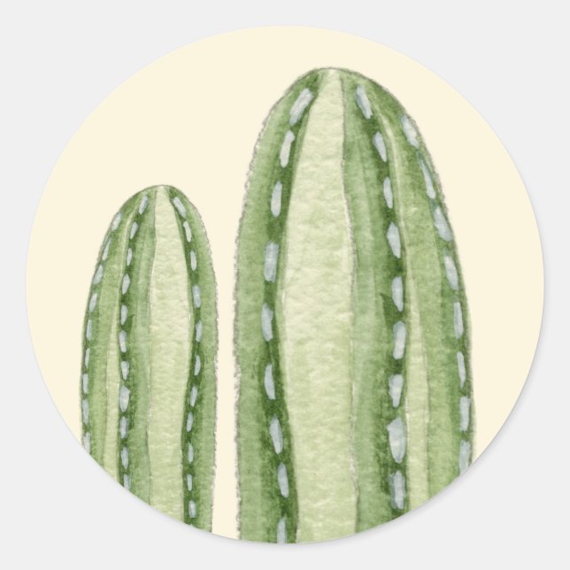 Mexican Fencepost cactus sticker (Front)