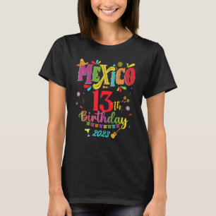 Mexican Fiesta 50th Bday Matching Group 13 T-Shirt