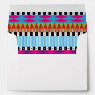 Mexican Fiesta Aztec Rug mailing envelopes