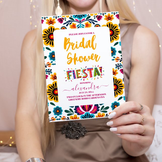 Mexican Fiesta Bridal Shower Invitation (Creator Uploaded)