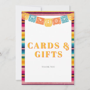 Mexican Fiesta Cards Gifts Baby Shower Sign