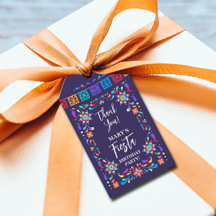 Mexican Fiesta Cinco de Mayo Birthday Party Gift Tags