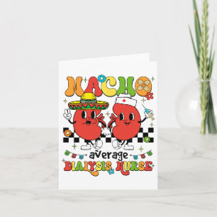 Mexican Fiesta Cinco De Mayo Rn Nacho Average Dial Card