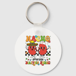 Mexican Fiesta Cinco De Mayo Rn Nacho Average Dial Key Ring