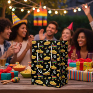 Mexican Fiesta & Día de Muertos  Medium Gift Bag