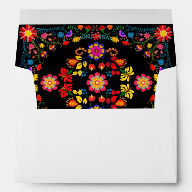 Mexican Fiesta Envelope (Back (Bottom))