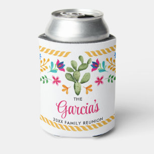 Mexican Fiesta Family Reunion Keepsake Can Cooler