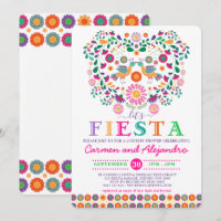 Mexican Fiesta Floral Co-Ed Bridal Shower