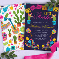 Mexican Fiesta Floral Couples Wedding Shower