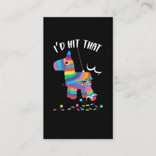 Mexican Fiesta Happy Cinco De Mayo Pinata Business Card