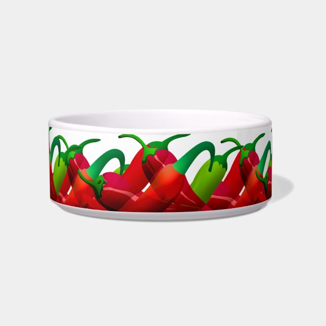 Mexican Fiesta Hot Chilli Peppers Bowl (Front)