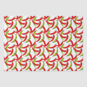 Mexican Fiesta Hot Chilli Peppers  Tissue Paper