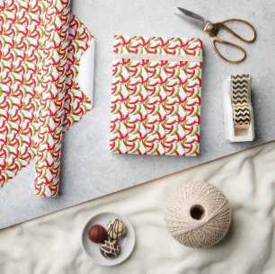 Mexican Fiesta Hot Chilli Peppers Wrapping Paper