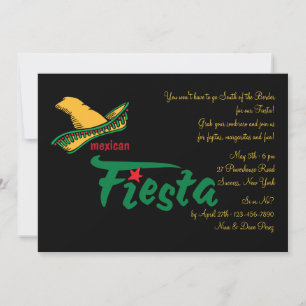 Mexican Fiesta Invitation