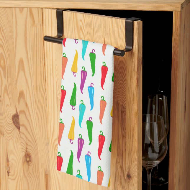 Mexican Fiesta Kitchen Towels (Thirds Fold)