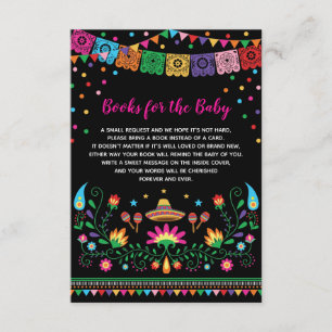 Mexican Fiesta Nacho Average Baby Bring a Book Enclosure Card