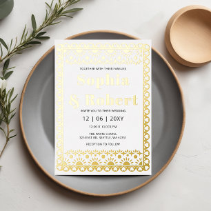 Mexican Fiesta Papel Picado Boho Wedding