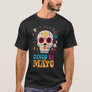 Mexican Fiesta Sombrero Cinco De Mayo Or Drinko D T-Shirt