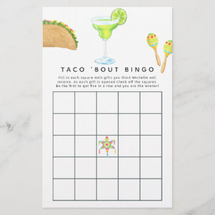Mexican Fiesta Taco 'bout Love Bingo
