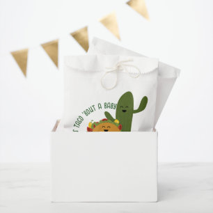 Mexican fiesta taco couples baby shower favour bags