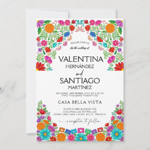 Mexican Fiesta Wedding Invitation