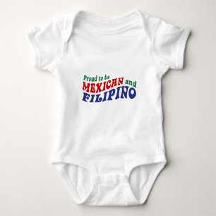 Mexican Filipino Baby Bodysuit