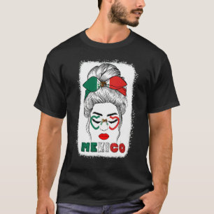 Mexican flag 16th September Mexico Independence Da T-Shirt