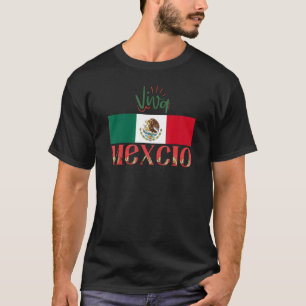 Mexican flag 16th September viva Mexico Independen T-Shirt