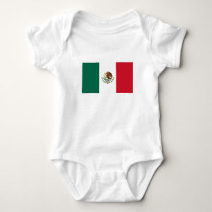 Mexican Flag Baby Bodysuit