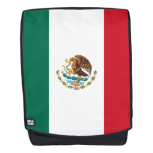 Mexican flag backpack
