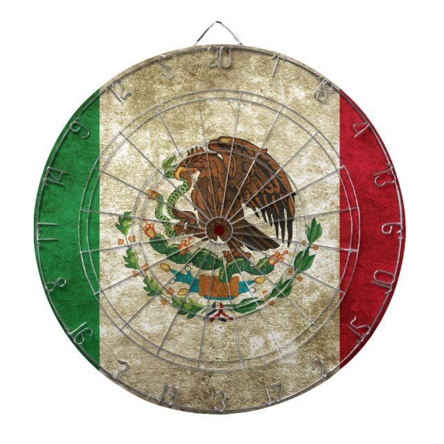 Mexican Flag Dartboard (Front)