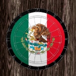 Mexican Flag Dartboard & darts / game board<br><div class="desc">Dartboard: Mexico & Mexican flag darts,  family fun games - love my country,  summer games,  holiday,  fathers day,  birthday party,  college students / sports fans</div>