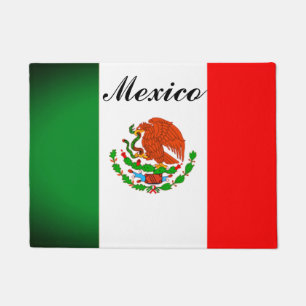 Mexican Flag Door Mat