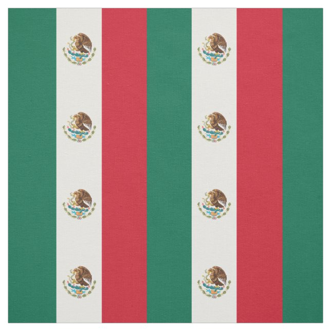 Mexican Flag Fabric (Swatch)