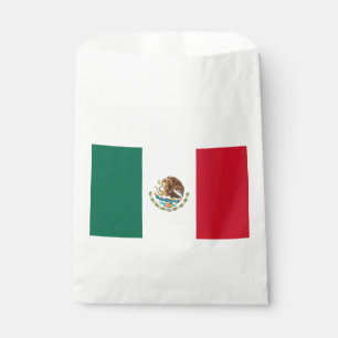 Mexican Flag Favour Bags