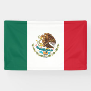 Mexican Flag - Flag of Mexico Banner