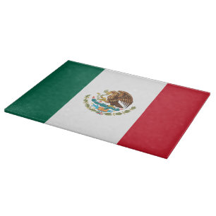 Mexican Flag - Flag of Mexico Cutting Board
