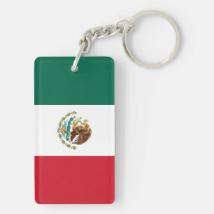 Mexican Flag - Flag of Mexico Key Ring