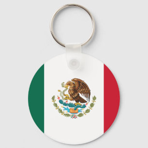 Mexican Flag - Flag of Mexico Key Ring