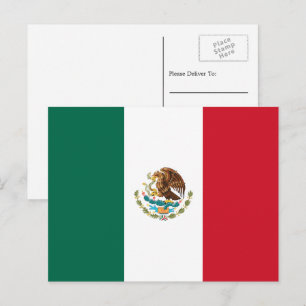Mexican Flag, Flag of Mexico Postcard