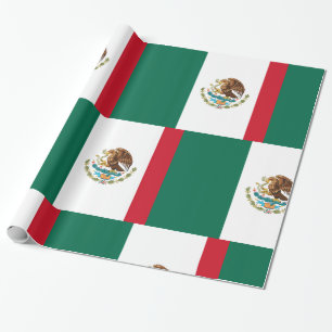 Mexican Flag - Flag of Mexico Wrapping Paper