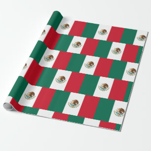 Mexican Flag - Flag of Mexico Wrapping Paper