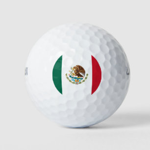 Mexican Flag Golf Balls