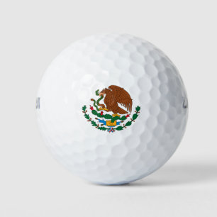 Mexican Flag Golf Balls