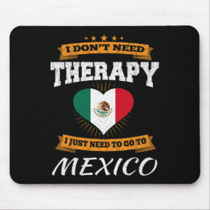 Mexican Flag I Mexico Flag I Vacation Mexican Mouse Mat
