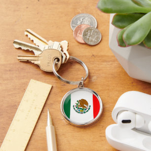 Mexican flag key ring