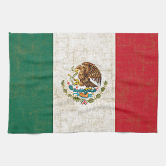 MEXICAN FLAG Kitchen Towel