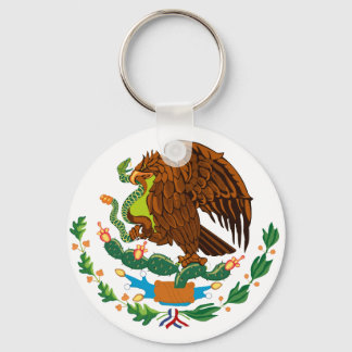 Mexican Flag / Mexican Coat of Arms Key Ring