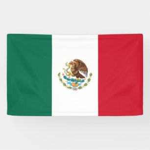 Mexican Flag (Mexico) Banner